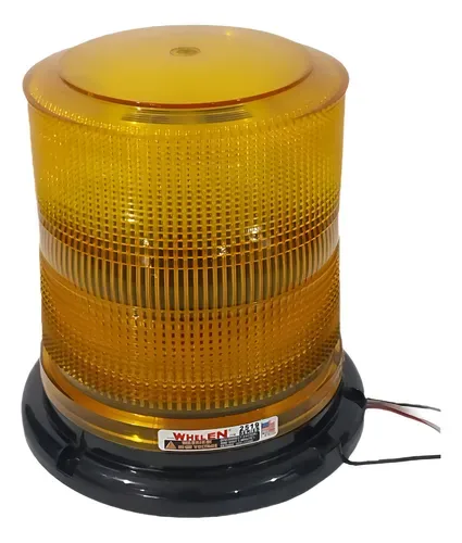 Luz De Advertência Estroboscópica Âmbar Whelen 2519hpa Âmbar 24 V Dc