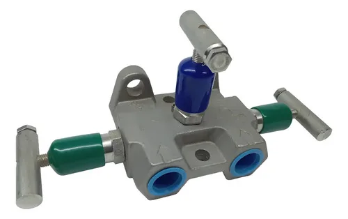 Válvula Manifold F. Master Vm89.002s Cf8m 3 Vias Inox 316