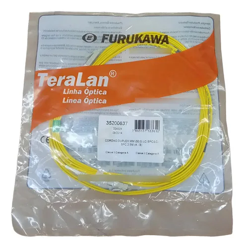 Fibra Óptica Multimodo Furukawa Teralan Lc-spc 35200637 2,5m