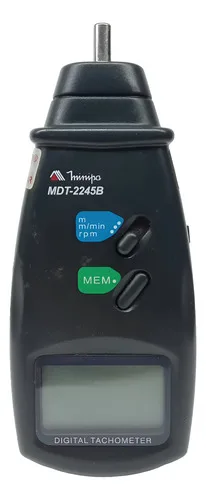 Tacômetro Digital De Contato Sem Pilhas Minipa Mdt-2245b