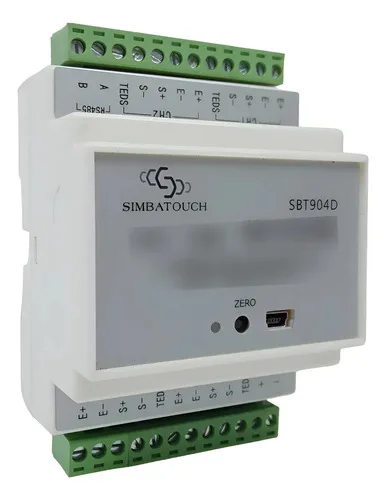 Conversor Multicanal De Canal Analógico Simbatouch Sbt904d Branco 10-30vdc