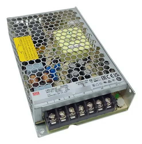 Fonte Alimentação Mean Well Lrs-150-24 110/220v 24vdc 6,5a