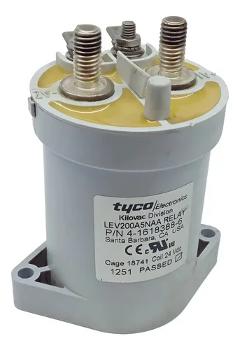 Relé De Potência Tyco Electronics Kilovac Lev200a5naa 24vdc 24v