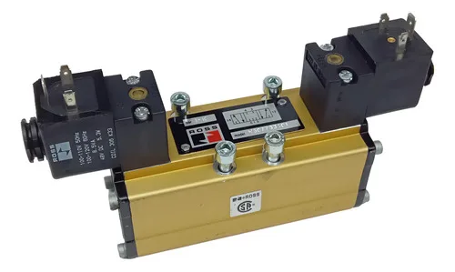 Válvula Solenóide Pneumática Ross W6077b3401 48vdc 10bar