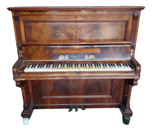 Piano Vertical Madeira Carol Otto Berlin  Para Retirar Madeira