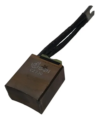 Escova De Carbono Metalica Carbovaz G-2n Cz3 39 Metálico