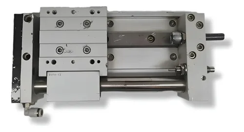 Mesa Deslizante Pneumático Guiado Com Patim 230mm Sem Voltagem