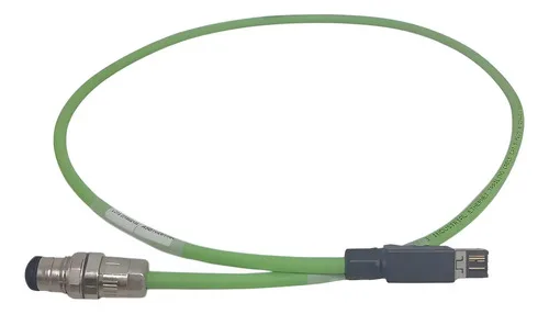 Cabo Montado Ethernet Harting Rj45 M12 D-cod Ptf-f 0,96m