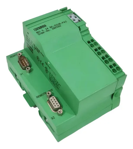 Acoplador De Barramento Phoenix Ibs Il24 Bk-dsub-pac 2861593