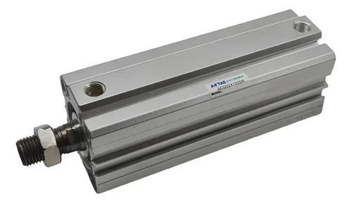 Cilindro Pistão Pneumático Airtac Acq32x100sb Curso 100mm Prata