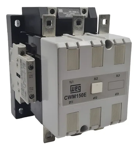 Contator Tripolar Weg Cwm150e Bobina 150a 220v 60cv 1kv 208-250v