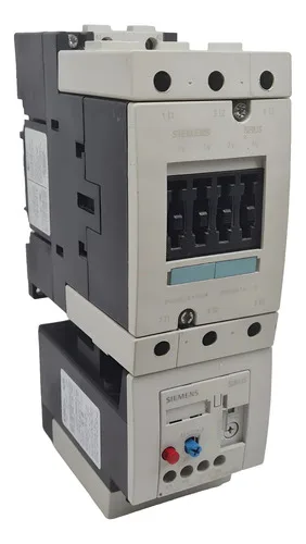 Contator Siemens 3rt1045-1an10 Com Relé Térmico 3ru1146-4eb0 220v