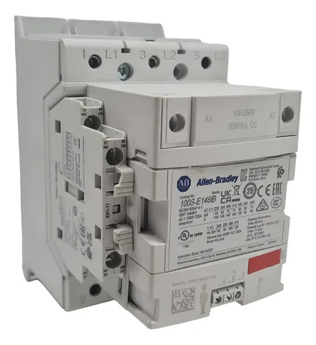 Contator 146a Allen Bradley 100s-e146 45kw Leia A Descrição 127/220v