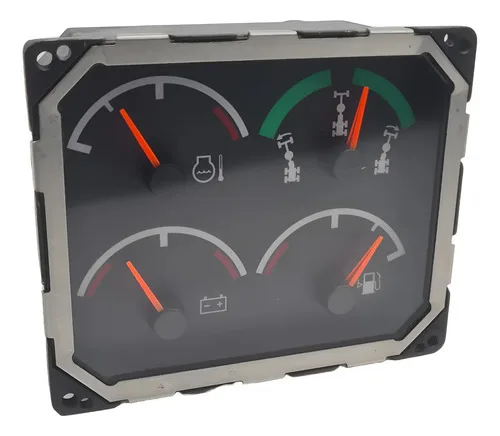 Painel De Controle Quad Gauge Caterpillar 180-9285.00 Preto