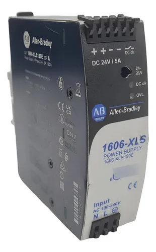 Fonte De Alimentação Chaveada Allen Bradley 1606-xls120e 24v