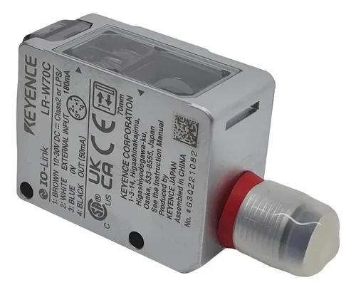 Sensor Fotoelétrico Reflexivo Detector Cor Keyence Lr-w70c 10-30vdc