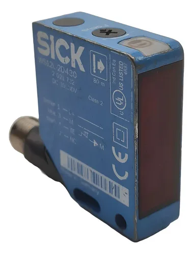 Sensor Fotoelétrico Barreira De Luz Laser Sick Ws12l-2d430 10-30vdc
