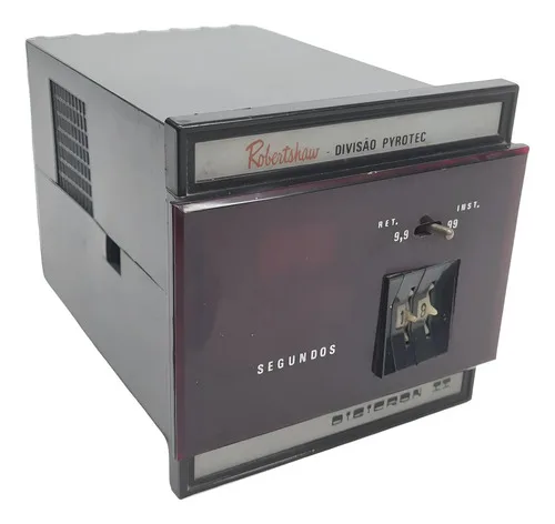Relé Temporizador Antigo Robertshaw Pirotec 99seg 220vac