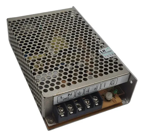 Fonte De Alimentação Mean Well S-60-24 110/220v 24vdc 2.5a