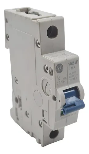 Disjuntor Monopolar 15a Allen Bradley 1492-spm1c150 Curva C