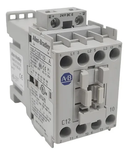 Contator Tripolar 32a Allen Bradley 100-c12e*10 4kw 24vdc 24v