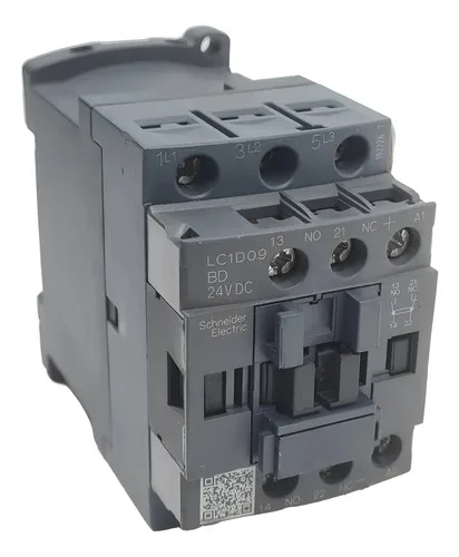 Contator Tripolar 25a Schneider Lc1d09bd 24v Com Supressor 24v
