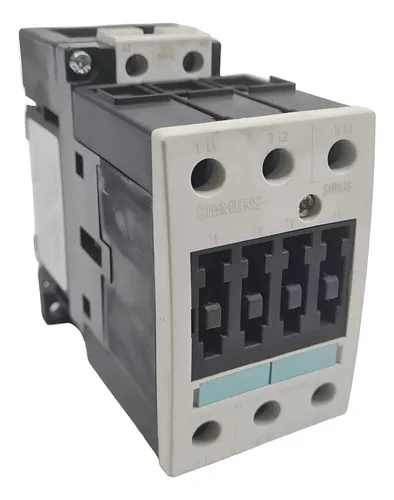 Contator Tripolar 50a Siemens Sirius 3rt1036-1ag10 110v 20cv 127v