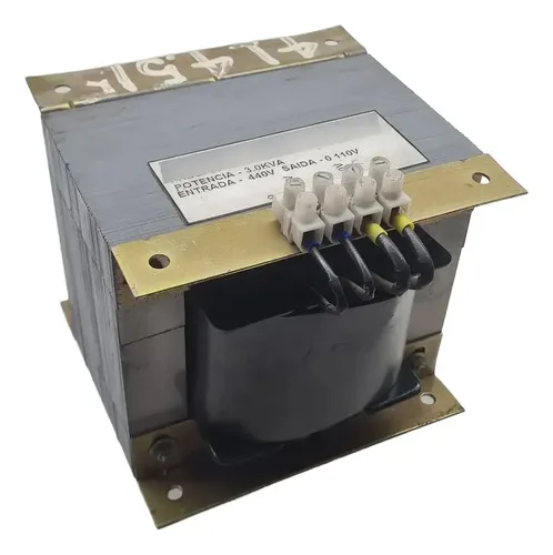 Transformador Monofásico Teltran 3kva 440v/110v Cinza-escuro
