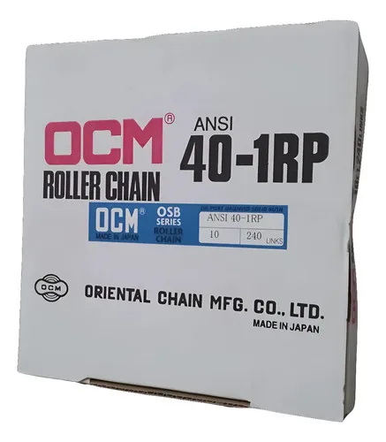 Corrente Engrenagem 3m Oriental Chain Mfg Ansi 40-1rp Sem Voltagem