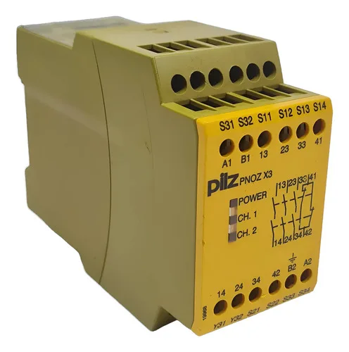 Relé De Segurança Pilz Pnoz X3 774318 220v 24vdc 220v