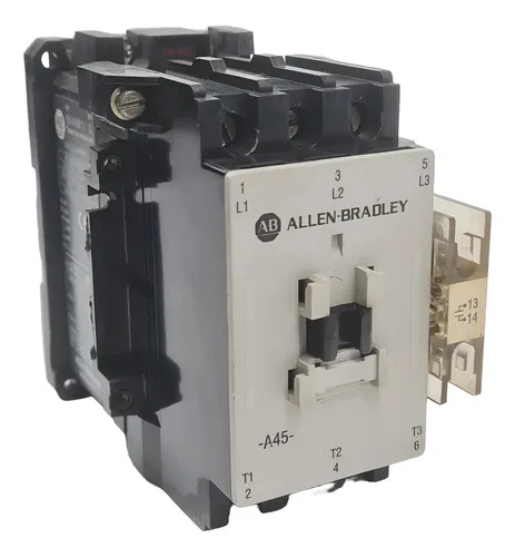 Contator Tripolar 45a Allen Bradley 100-a45n*3 110v 11kw 127v