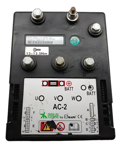 Controlador Empilhadeira Zapi Fz5025-cesab Ac2 48vdc 350a