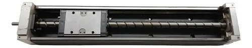 Atuador Linear Fuso Esférico Curso 305mm Com Patim 110×65mm Sem Voltagem
