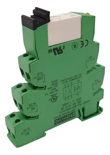 Relé Com Base Phoenix Plc-bsc-24dc/21-21 2967044 24v