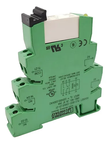 Base Phoenix Com Relé Plc-bsc-230uc/21-21 2967044 220vac