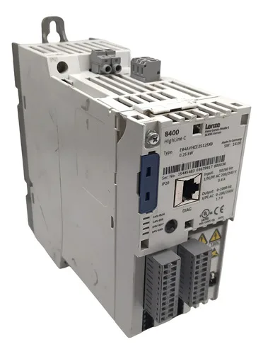 Inversor Lenze E84avhce-2512sx0 8400 Highline C 0,25kw 1,7a 220v
