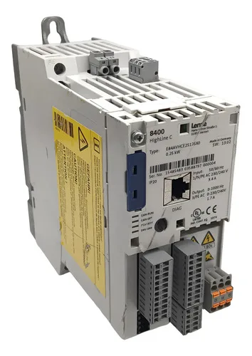 Inversor Lenze E84avhce2512sx0 8400 Highline 0,25kw 1,7a 220vac