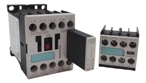 Contator 9a Siemens 10e 3rt1016-1bb41 24vdc Com Supressor
