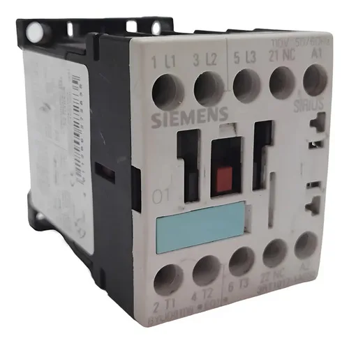 Contator 12a Siemens Sirius 01 3rt1017-1af02 Bobina 110v 4cv