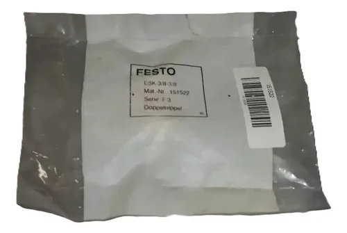 Bico Duplo Conexão Festo Esk-3/8-3/8  Série F3 151522  Novo