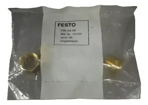 Bico Duplo Conexão Festo Esk-3/8-3/8  Série D9  151522  Novo