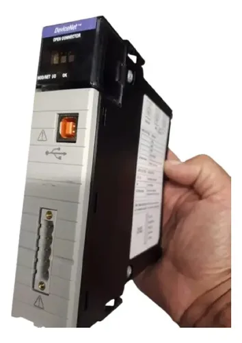 Módulo De Comunicação Devicenet Allen Bradley 1756-dnb 24vdc