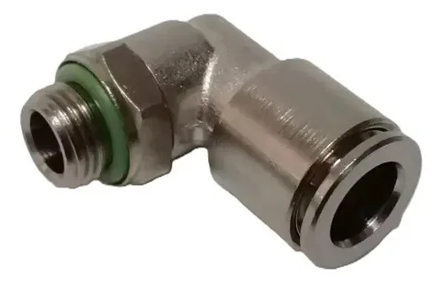 Conexão Pneumática L Festo Npqh-l-g18-q8-p10 8mm 10 Peças