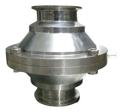 Válvula Borboleta Sanitária Inox 316 2½ Polegada S/ Manivela