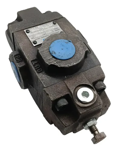 Válvula Controle Pressão Eaton Vickers Rct 06 F1 30 2000psi Azul