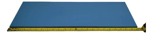 Tábua Placa Estrutural Em Fórmica 590×185mm Espessura 10mm Lisa Azul Celeste