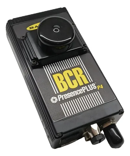 Leitor De Código De Barras Banner Presence Plus P4 24v Preto Rs-232