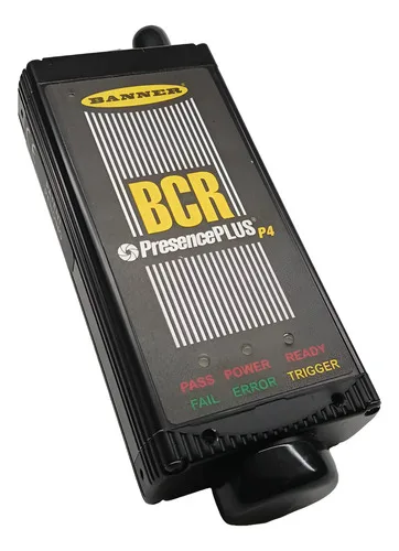 Leitor De Código De Barras Banner Bcr Presence Plus P4 24v Preto