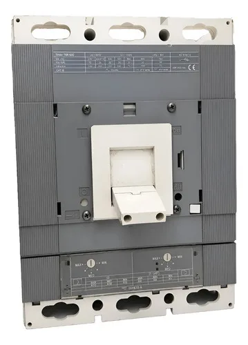 Disjuntor Tripolar Em Caixa Moldada 630a Abb Sace T6n 70ka