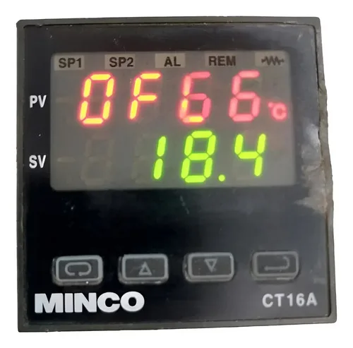 Controlador De Temperatura Digital Minco Ct16a 100-240v